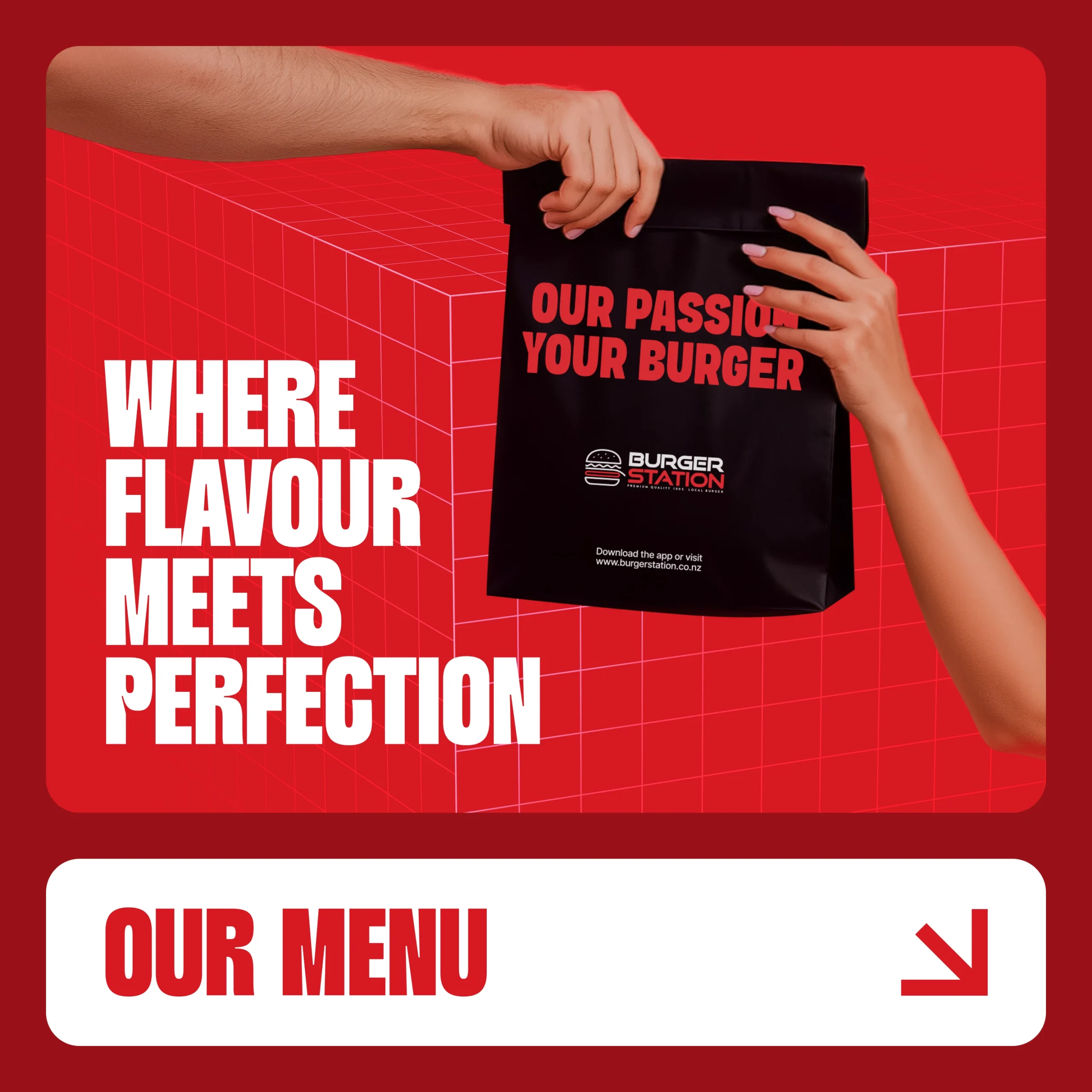 Burger Station menu